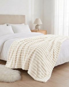 Softnook Fleece Blanket - White