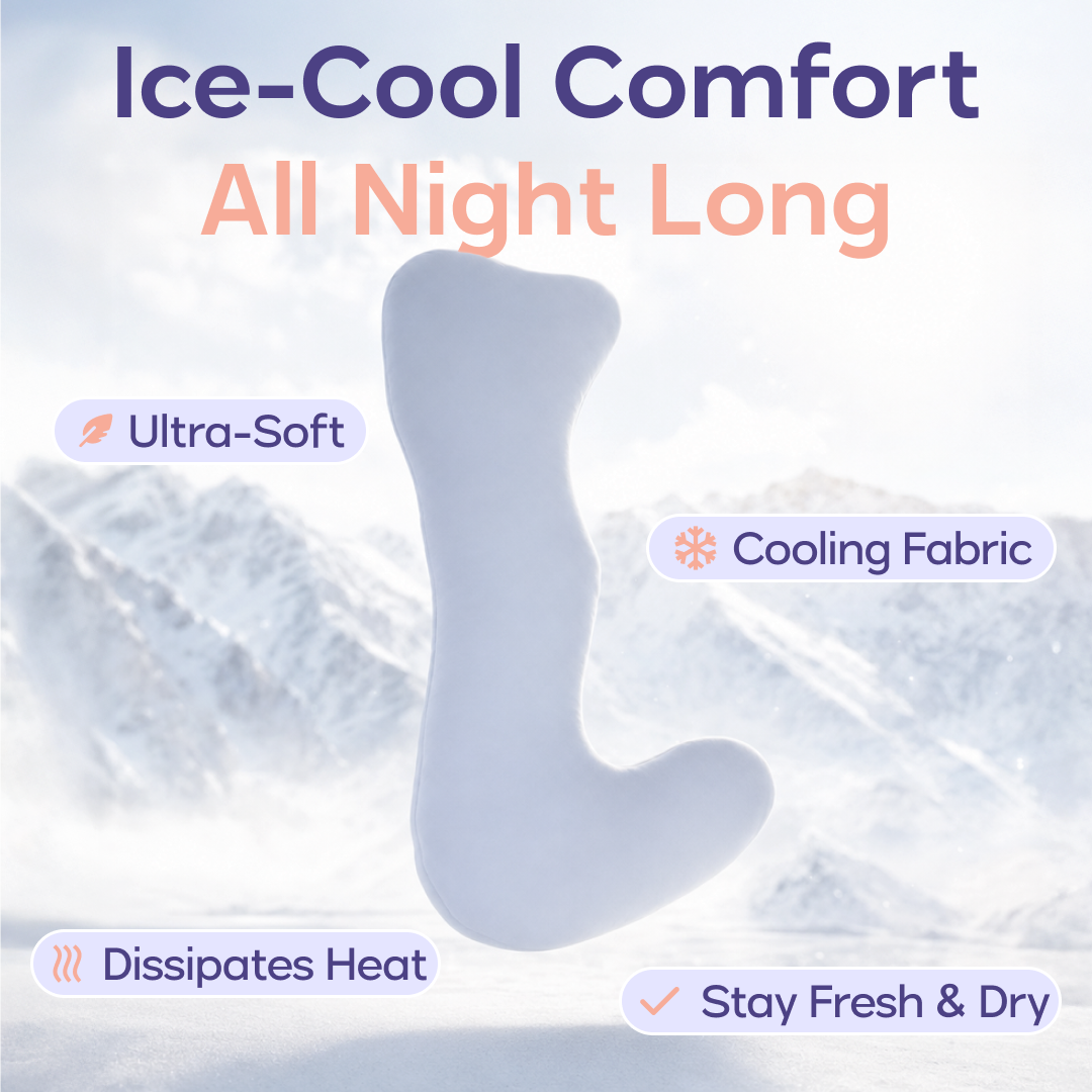 The Pretzel Pillow full-body side sleeper pillow