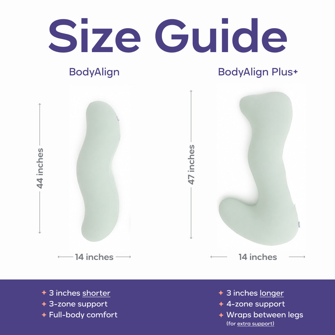 The Pretzel Pillow full-body side sleeper pillow